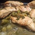 El cooksnap de Sofi 🌞 cuando hizo Supremas de pollo a la aceituna.