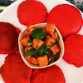 Indra Sen का कुकस्नैप जब उन्होंने चुकंदर पूरी (chukandar poori chole recipe in Hindi) बनाया था।
