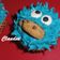 El cooksnap de Chachi-Tarta cuando hizo Cupcakes decoradas con el monstruo de las galletas.