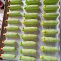 Cooksnap dari Silvia Adzahrav untuk resep Kue kering ulat daun tanpa oven 3 bahan buat lebaran