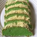 Cooksnap dari Krisna@pawonndogpecah untuk resep Sifon Cake Pandan Lembut #keto ala Rantie