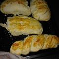 El cooksnap de Aye Meza cuando hizo Pan casero relleno.