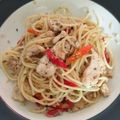 Cooksnap dari Mariaty untuk resep Spicy Chicken Aglio Olio Spaghetti
