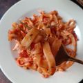 Cooksnap dari Evis Dewi Sarwendah untuk resep Penne all'arrabbiata (Pasta Bentuk Pena dengan Saus Tomat Pedas Khas Italia)
