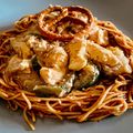 El cooksnap de Sol Eäranare cuando hizo Yakisoba 🍜 fideos fritos al estilo japonés 🇯🇵.
