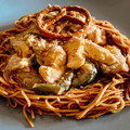 El cooksnap de Sol Eäranare cuando hizo Yakisoba 🍜 fideos fritos al estilo japonés 🇯🇵.