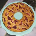 El cooksnap de Karen Trozzi cuando hizo Budín de mandarina y frutillas.