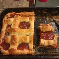 El cooksnap de Silvia Godùn cuando hizo Pasta frola de membrillo.