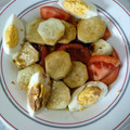 El cooksnap de Rocio Botana cuando hizo Ensalada de tomate y pepino.