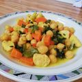 El cooksnap de aromadulce cuando hizo Garbanzos con verduras y pollo.
