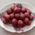 Cooksnap dari Dapoer Andini untuk resep Bola Bola Ubi isi lumer