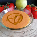 El cooksnap de hoy_cocina_lisson (Pilar) cuando hizo Salmorejo de manzana.