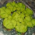 Cooksnap dari Asih untuk resep Bolu Kukus Mekar Pandan (no mixer 1 telur aja)