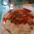 El cooksnap de José Espinoza cuando hizo Estofado de pollo peruano.