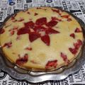 El cooksnap de Estefania Yorio cuando hizo Bizcochuelo de Frutillas en 15 min 🍓.