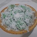 Cooksnap dari Mutiara Balqis untuk resep Klepon pandan (Devina Hermawan)