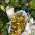Cooksnap của Quỳnh Hương Hoa khi họ làm theo món Bún xào lòng xào nghệ