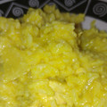 El cooksnap de Mia cuando hizo Risotto con pollo (arroz amarillo).