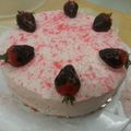 devendranalani's cooksnap of when they made Fresh Strawberry Chiffon Layer Cake with Chocolate and Strawberry Whipped cream.
