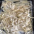 El cooksnap de carnen cuando hizo Fideos o cintas caseras.