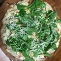 El cooksnap de Gabriela Girscht cuando hizo Pizza fácil con harina integral.