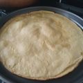 El cooksnap de Carla Yanina cuando hizo Fainá de harina de garbanzo.