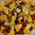El cooksnap de Eduardo Gutiérrez cuando hizo Manzana con granada y mermelada de calabaza, canela y clavo.