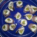 satanslittlehelper's cooksnap of when they made ham and pickle rolls.