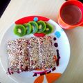 Cooksnap dari Ica_psaj untuk resep Roti tawar milo oat