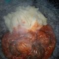 El cooksnap de Gladys Ascona cuando hizo Albóndigas exquisitas con salsa.