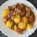 El cooksnap de Rocío cuando hizo Estofado de pavo al pimentón.