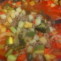El cooksnap de Fely Magallan cuando hizo Carne molida con vegetales.