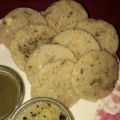 Baby Bhattacharya's cooksnap of when they made সুজির মশলা ইডলি সাথে নারকেলের চাটনি (soojir masala recipe in Bengali).