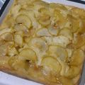 El cooksnap de Claudia López cuando hizo Tarta de Manzana Invertida 🍎.