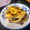 El cooksnap de Ana Belén Plata cuando hizo Plátano maduro relleno de carne molida y queso🧀🧅🥩.
