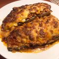 El cooksnap de @tesa.cuina cuando hizo Berenjenas Papoutsakia (zapatitos) 🍆rellenas de carne.