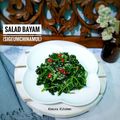 Cooksnap dari Bunda Almira untuk resep Salad Bayam (SiGeumChi NaMul)