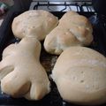 El cooksnap de Valeria cuando hizo Pan casero súper crocante.