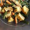 Cooksnap dari Hestina Putri Lestari untuk resep Tumis kacang panjang campur tahu