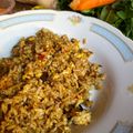Cooksnap dari zati zati untuk resep Nasi Goreng Pete Kecombrang Terasi + Telor orak arik