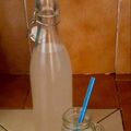 El cooksnap de MELY CATERING cuando hizo Agua de limón con chia.