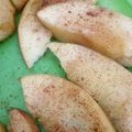 El cooksnap de Cande Medina Fridel cuando hizo Manzana asada con canela al microondas fácil, rápida y rica😋.