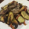 El cooksnap de Romi cuando hizo Tiritas de lomo al estilo oriental con chips de boniato.