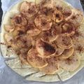 El cooksnap de José Manuel Estevez Posse cuando hizo Tarta de manzana con masa filo.