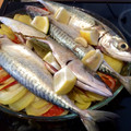 El cooksnap de Lolita cuando hizo Caballa al horno al estilo murciano.