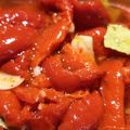 El cooksnap de Mariana M. cuando hizo Ajíes morrones en aceite.