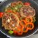 Cooksnap από Μαρία στη συνταγή Μπιφτέκια στον ατμό με χρωματιστές πιπεριές