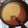 El cooksnap de Liliana Olivares cuando hizo Salsa de queso cheddar para nachos.