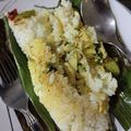 Cooksnap dari Lucia Lanny untuk resep Nasi Bakar Ayam Suwir Kemangi