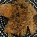 Cooksnap dari Kusfisiami Wima Mustika untuk resep Tulang salmon tumis saos tiram